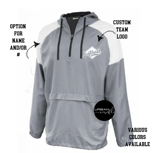 Baseball/Softball Anorak Pullover