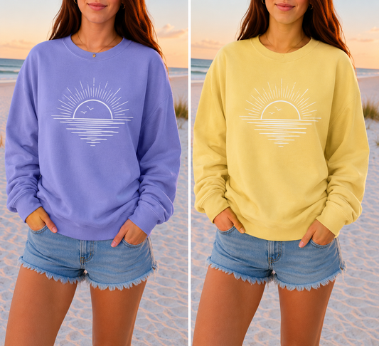 Sunset Summer Sweatshirt