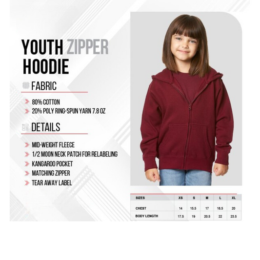 MV Special Edition Full Zipper Hooded Sweatshirt