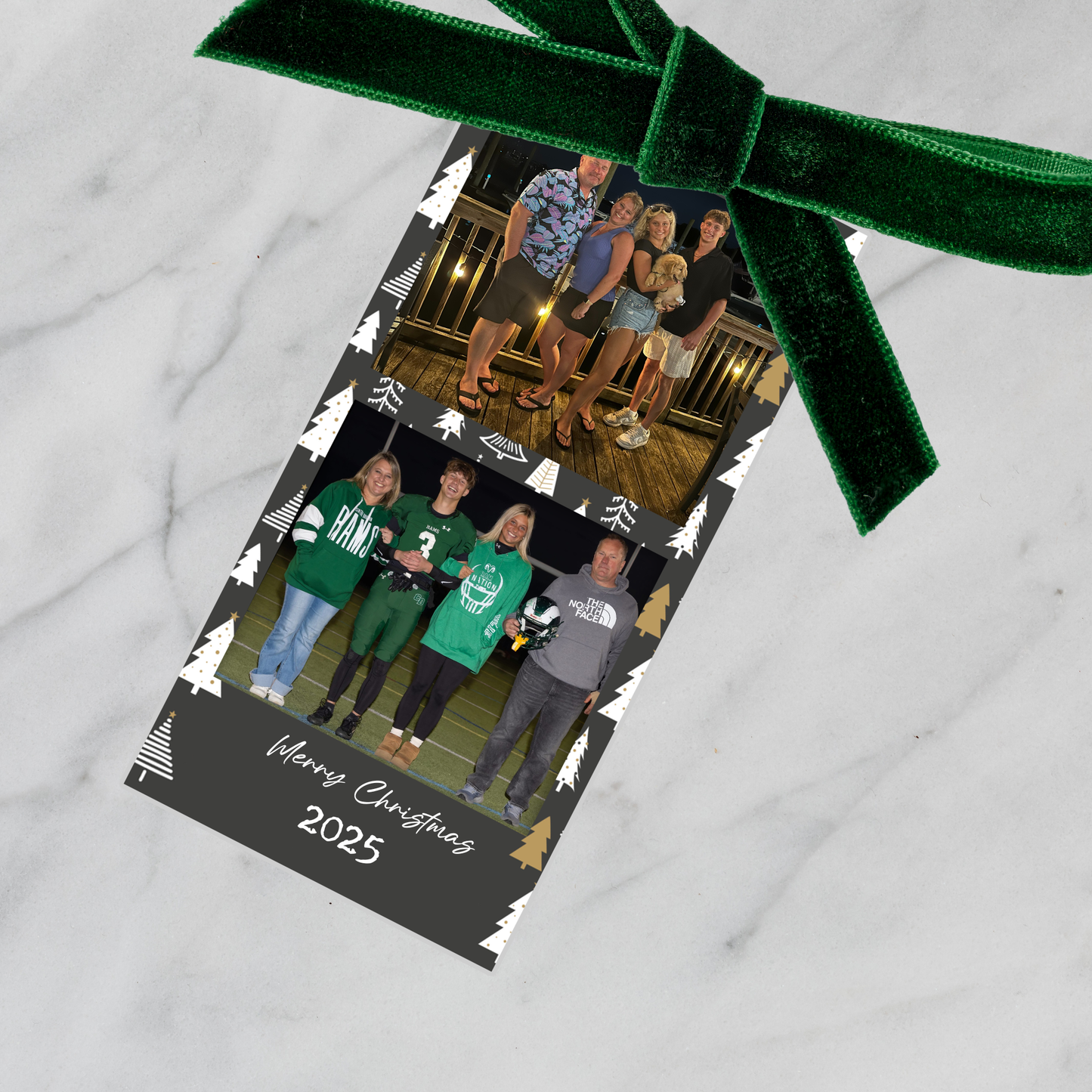 Family Picture Strip Ornament