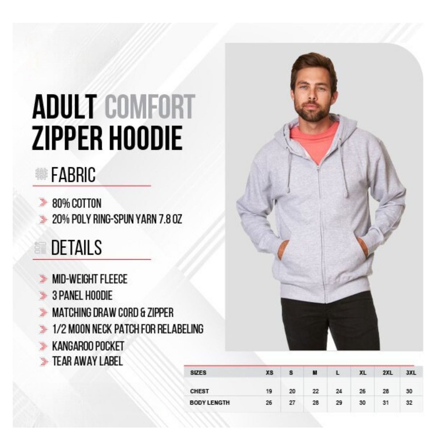 MV Special Edition Full Zipper Hooded Sweatshirt