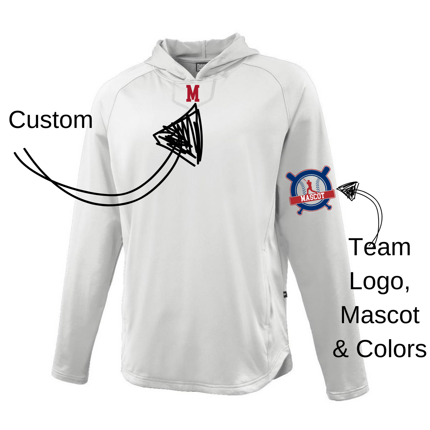 Baseball/Softball Ace Performance Hoodie