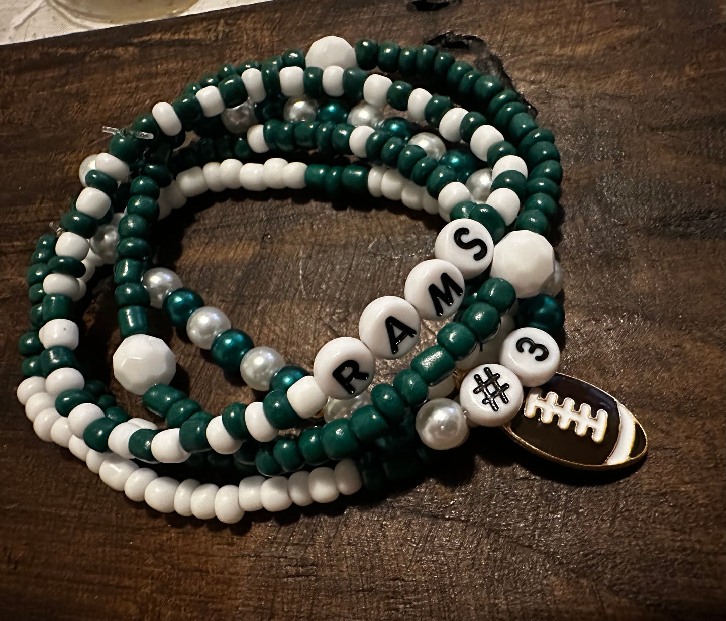 Victory Vibes Stackable Bracelet Set