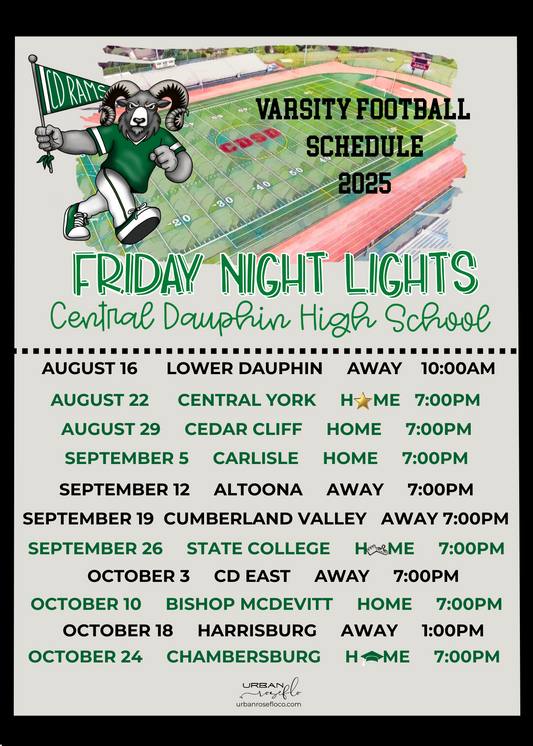 Team Schedule Magnets