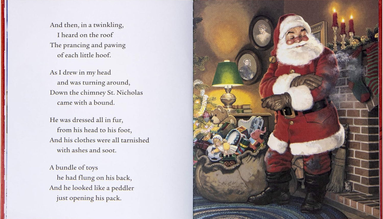 The Christmas Book Pillow
