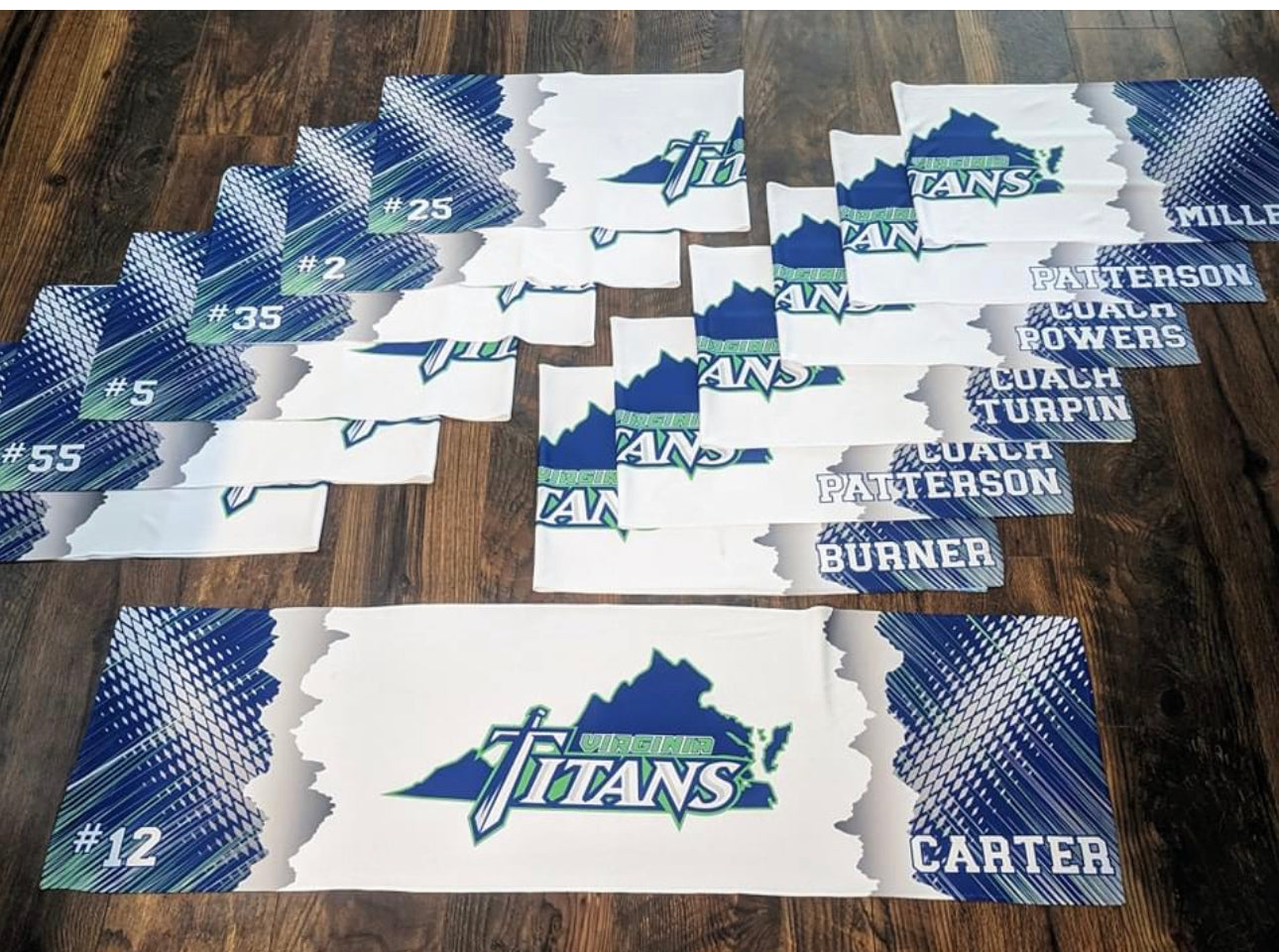 Team Cooling Towels-Singles