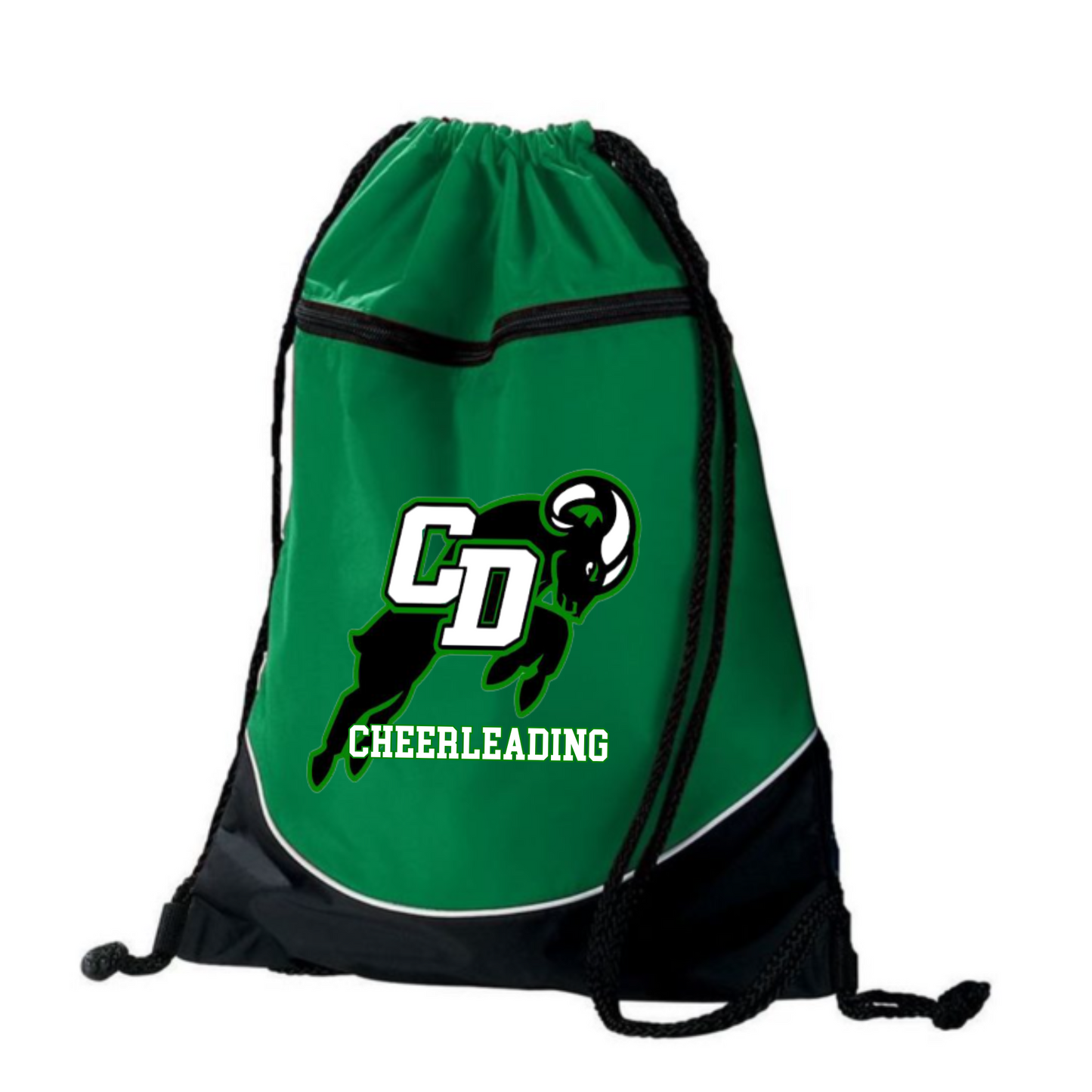 CD Cheer Augusta Tricolor Drawstring Bag
