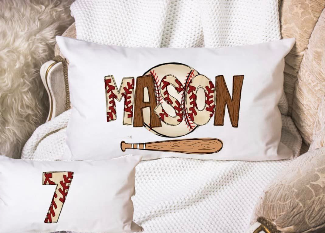 Baseball Alpha Customized Pillows