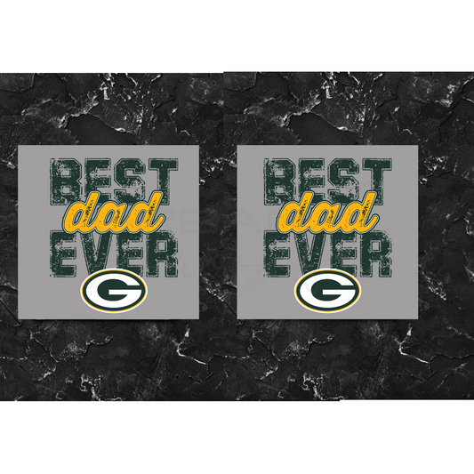 Best Dad Ever Coasters - Football