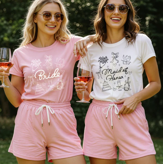 Bridal Party Doodles