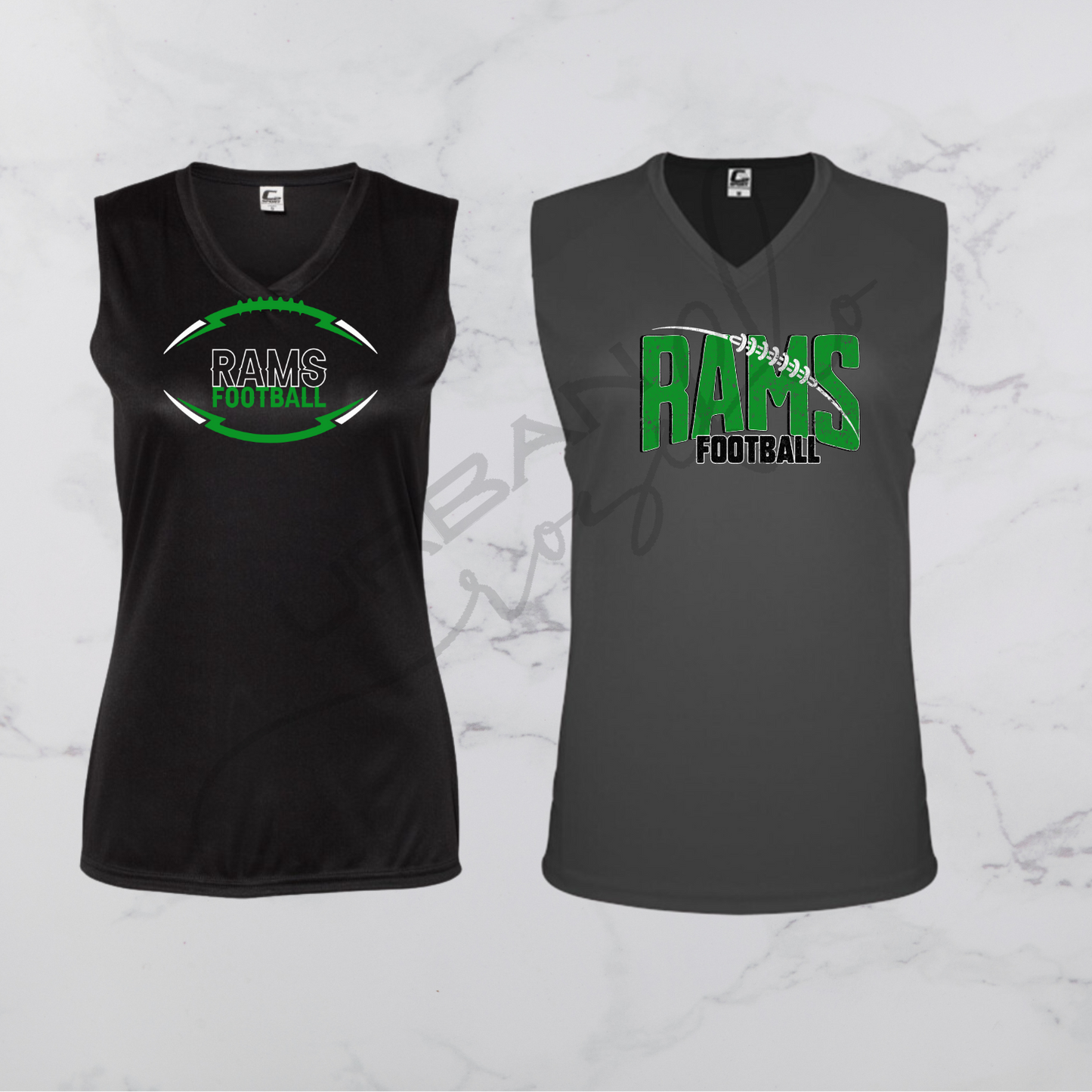 CD Football Performance V-Neck Womens Tank