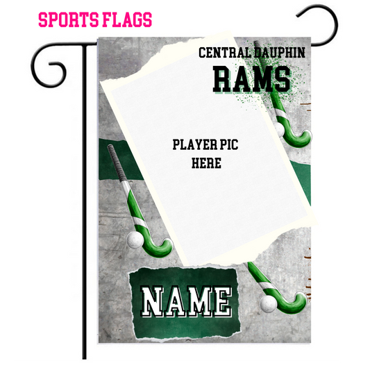 CD Field Hockey Garden Flag