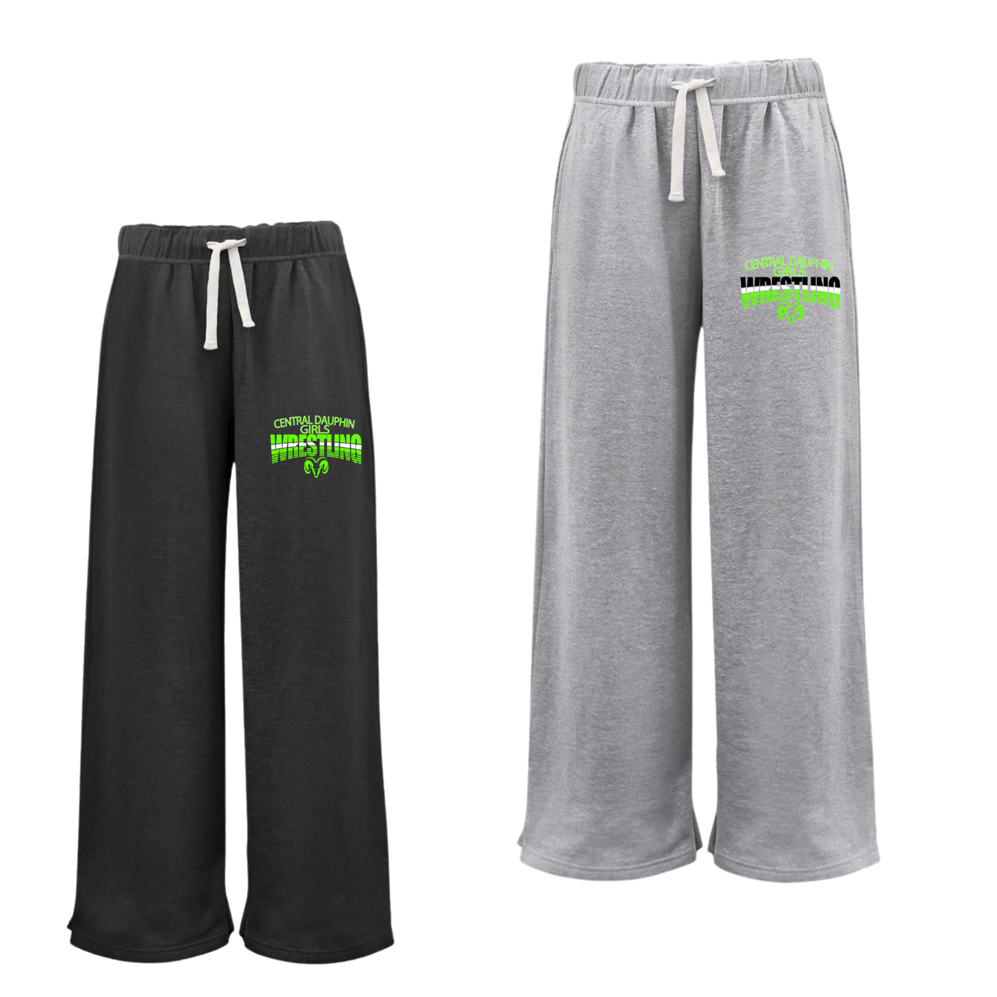 CDGW Rams Women's Wide Leg Sweatpants