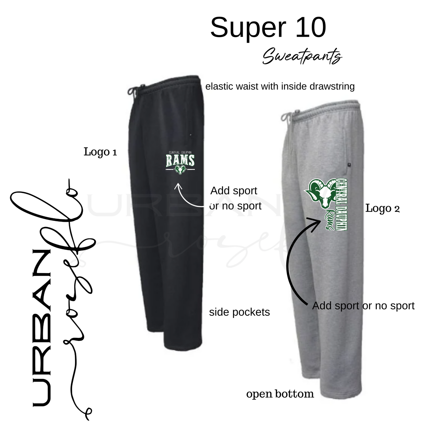 CD Rams Super 10 Sweatpants