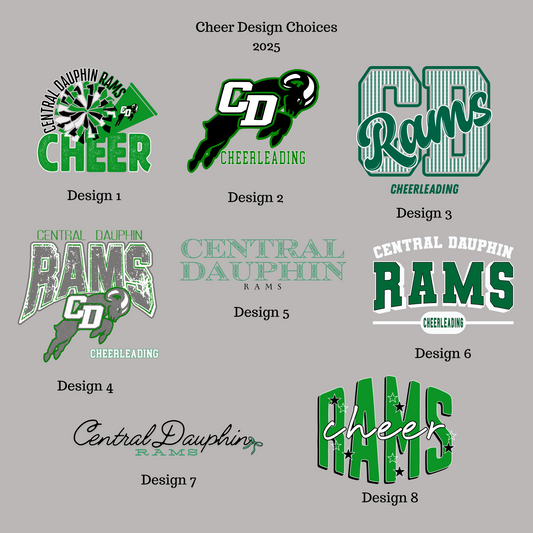 CD Cheer Basic Sweatshirts (Various Prints)