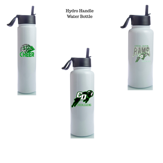 CD Cheer Hydro Water Bottle (Various Sizes)