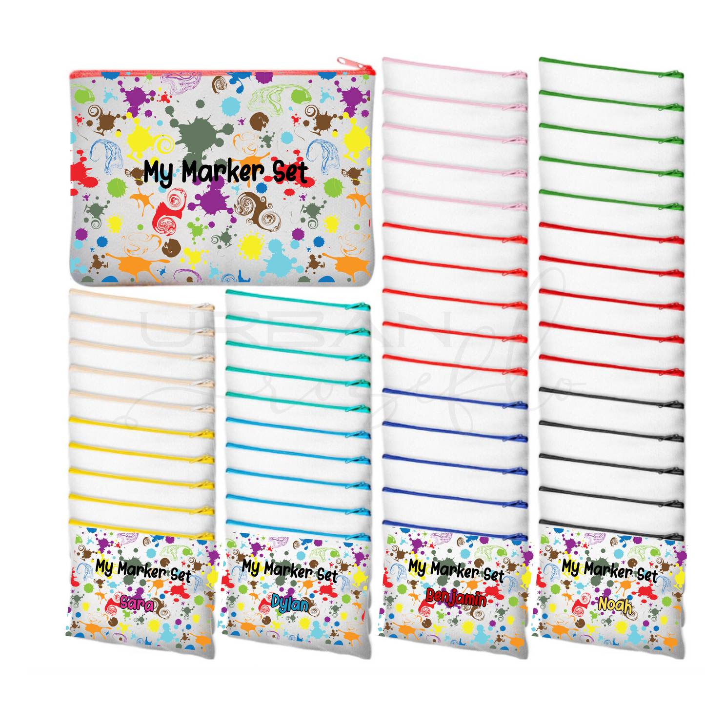 Color Me Bag & Marker Set