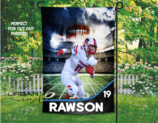 Sports/Activity Custom Garden Flag - Style 2