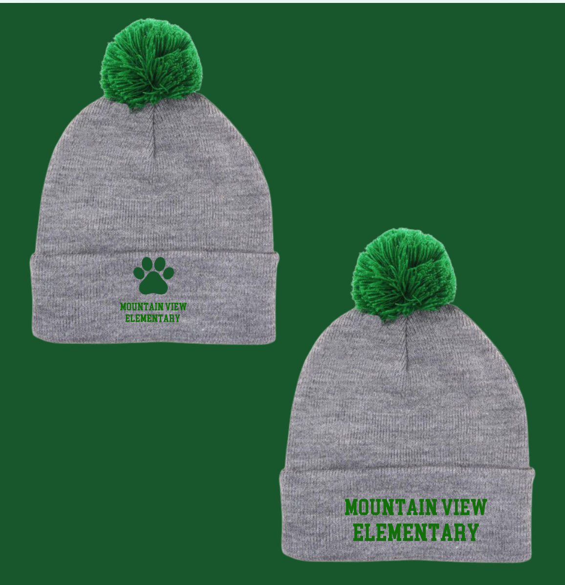 MV Beacon Beanie w/Pom Pom