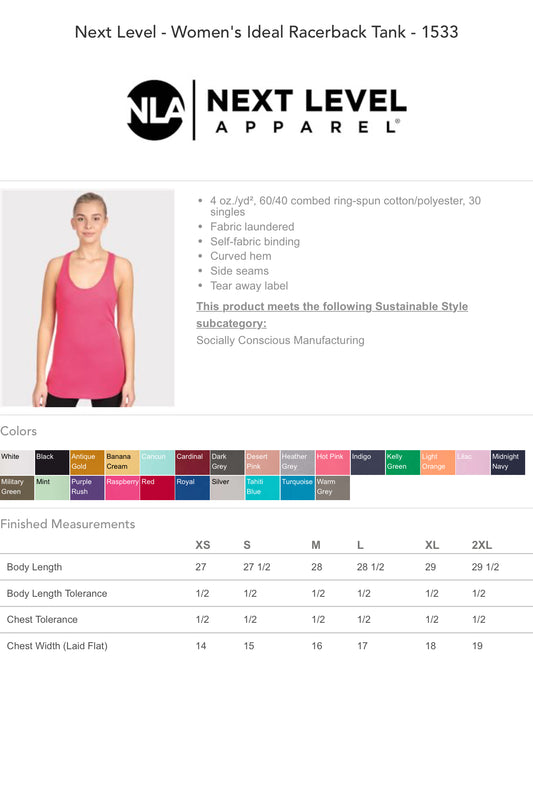 Mascot Baseball/Softball Tank