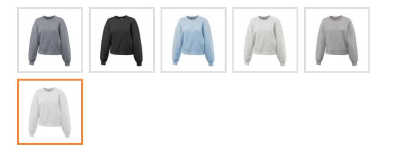 Neuro Thanksgiving Crop Sweatshirt