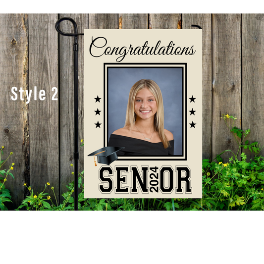 Graduation Yard Flags