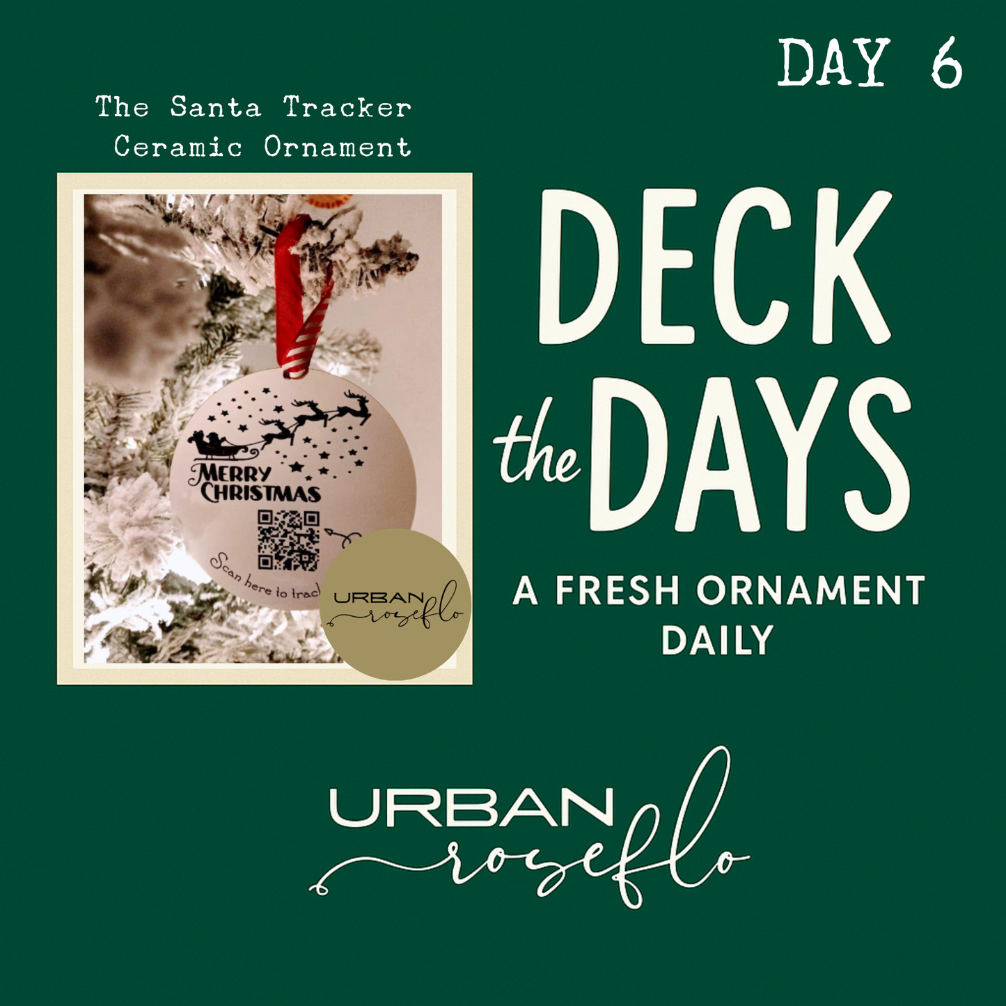 Santa Tracker Ornament