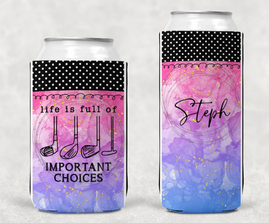 Golf Drinkware - Important Choices