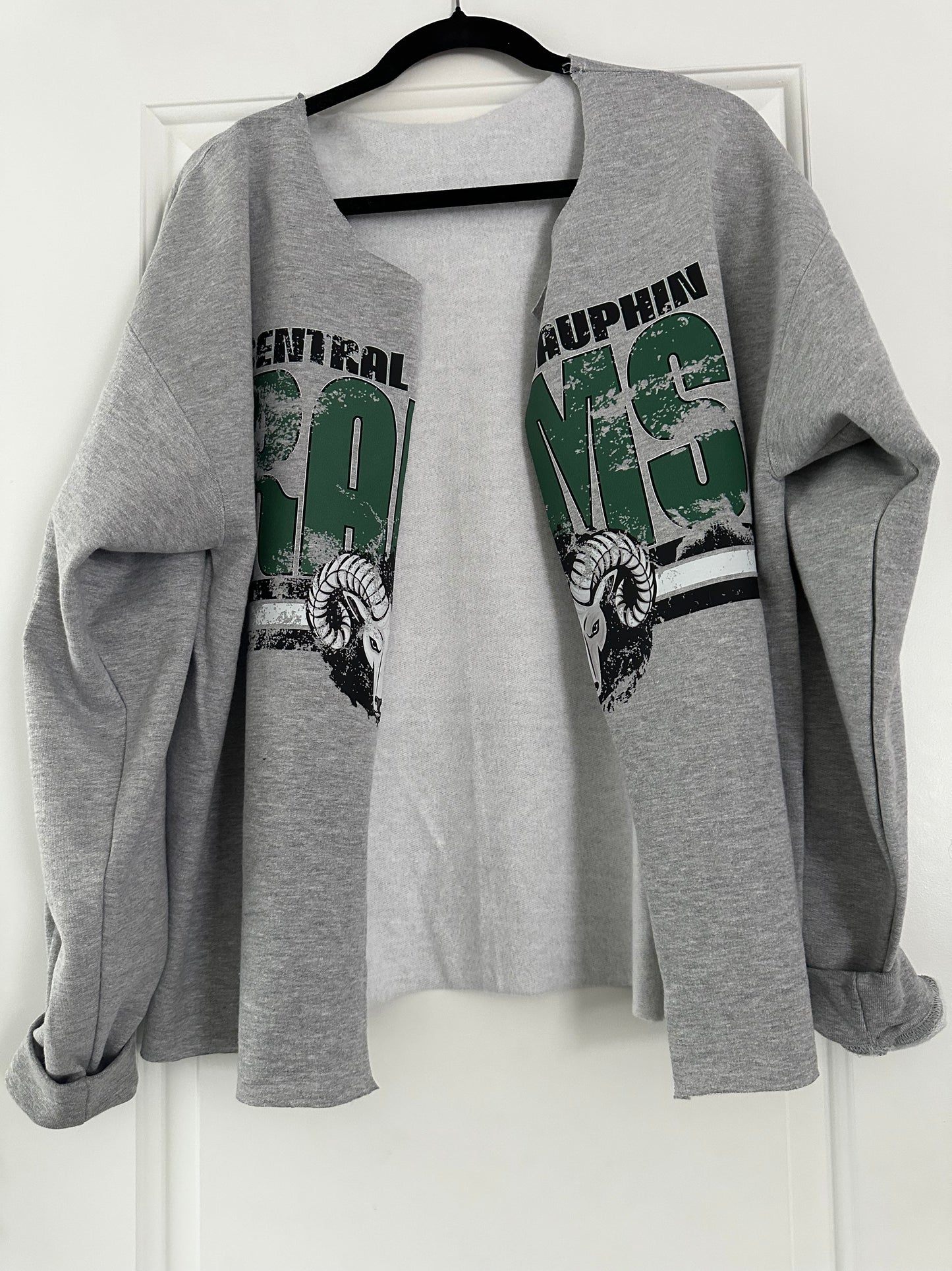 The Cut Cardigan Sweatshirt-Custom Listing