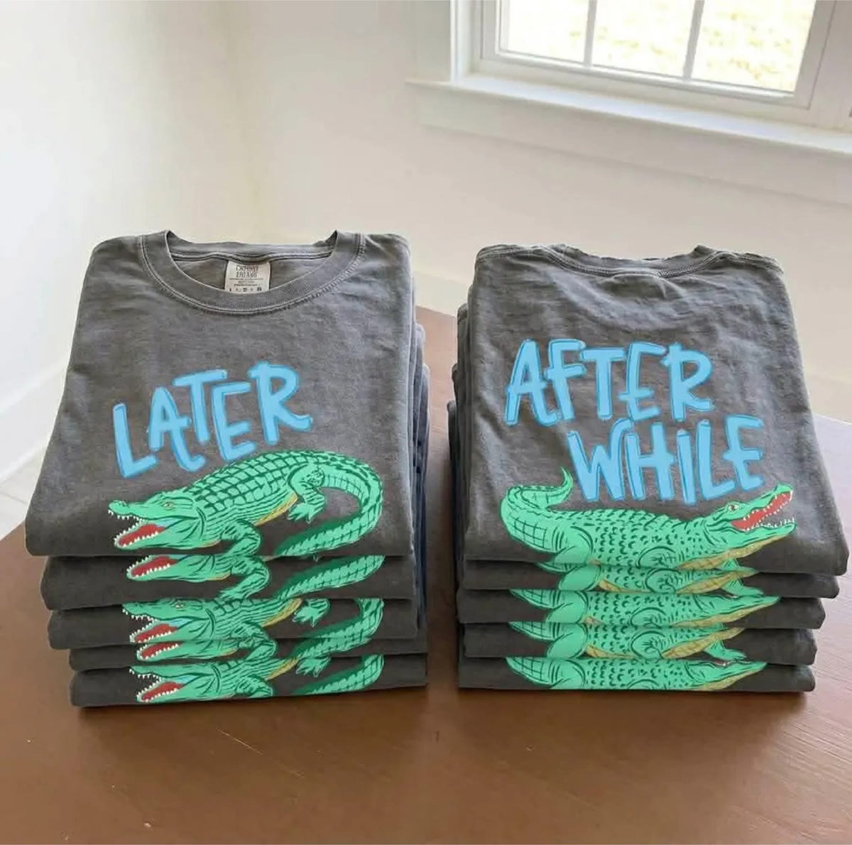 Later Gator/After While Croc Shirt