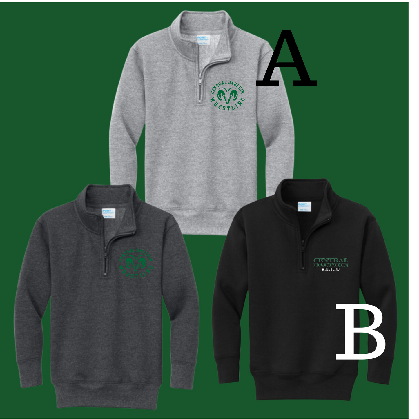 CDBW Quarter Zip Sweatshirt