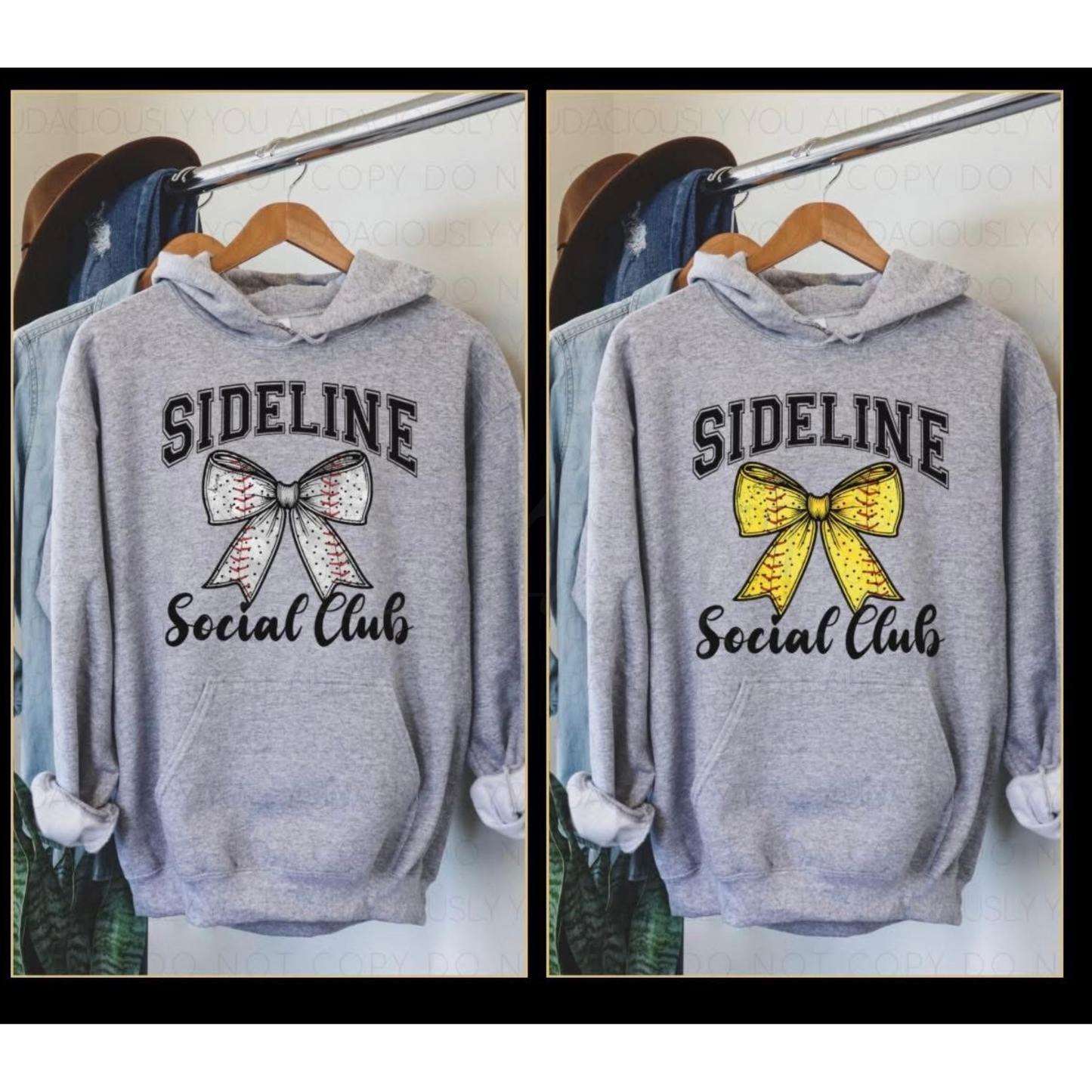 Sideline Bow Social Club Tee