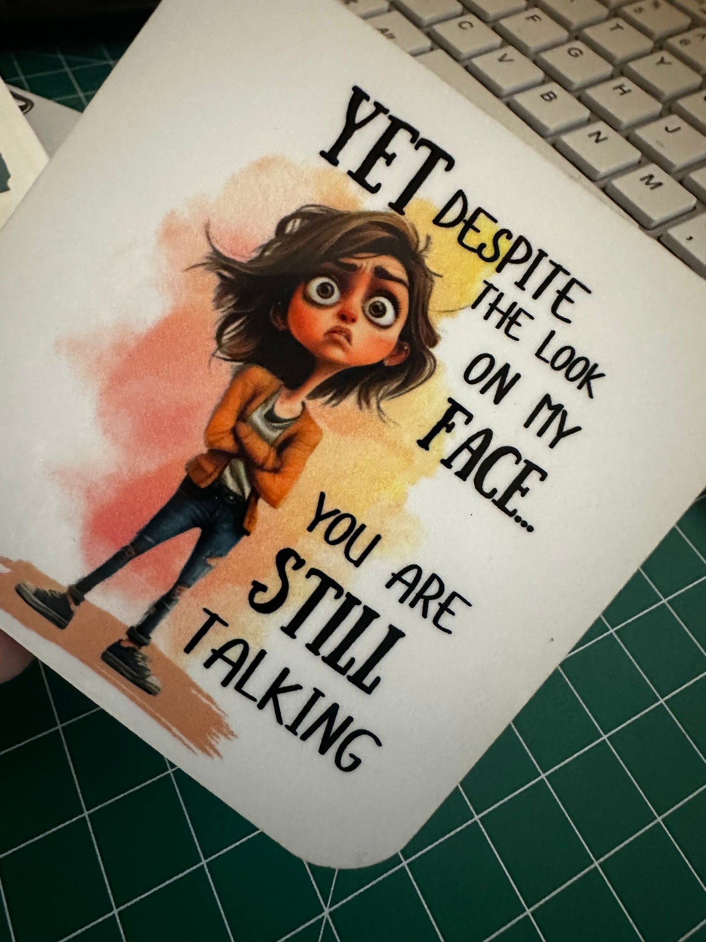 Despite the Look On My Face Mug