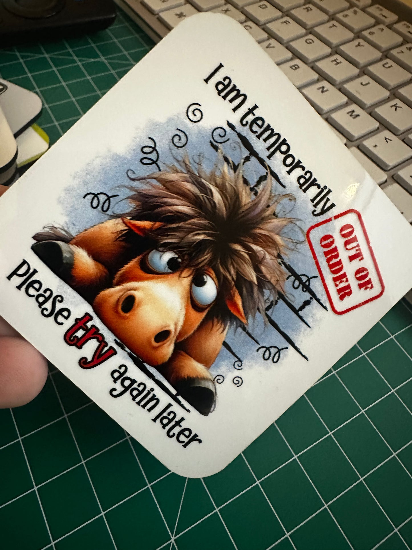 I Am Temporarily Out of Order