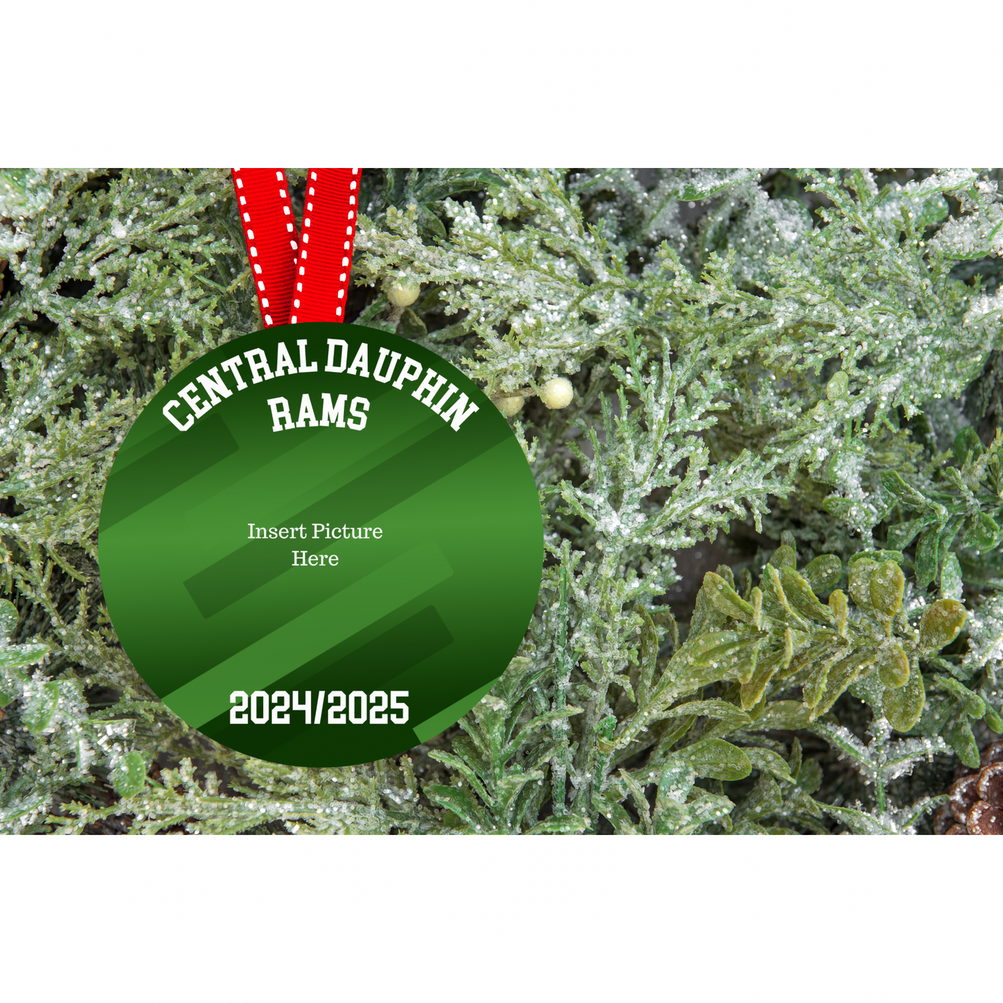 CD Cheer Custom Christmas Ornament