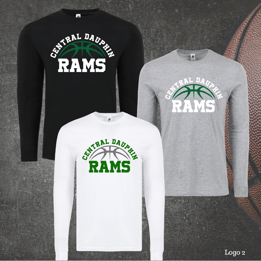 CD Girls Middle School Basketball Hoops Graphic