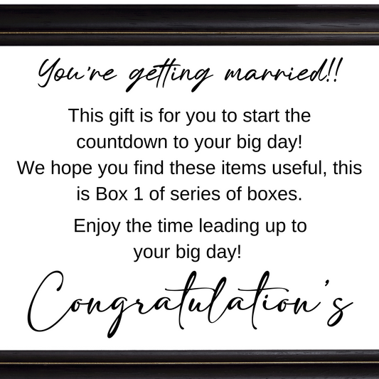 The Bride to be Box