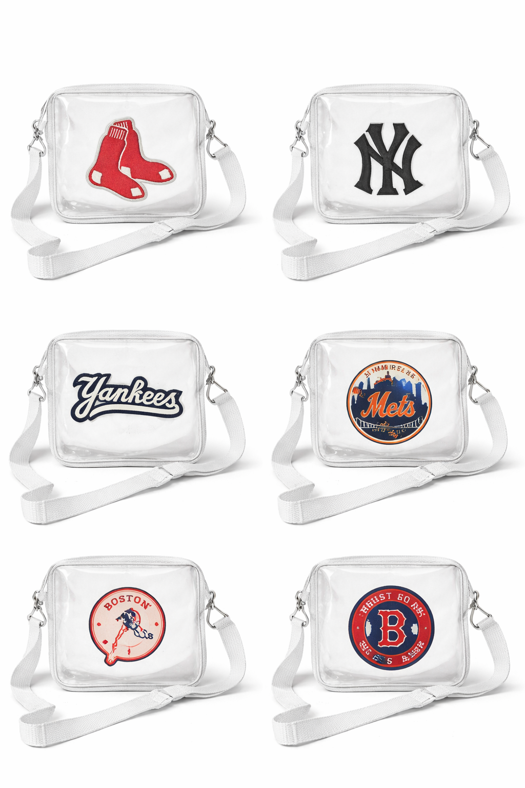 Custom Clear Crossbody Bags