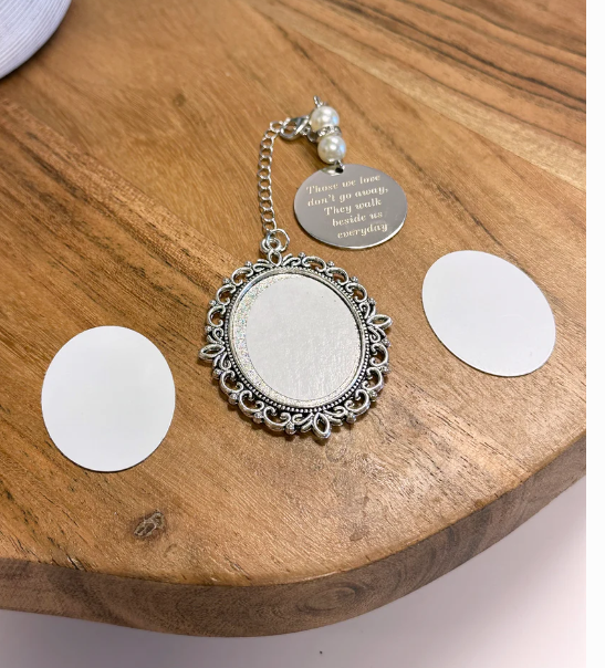 Memory Picture Charm w/Poem