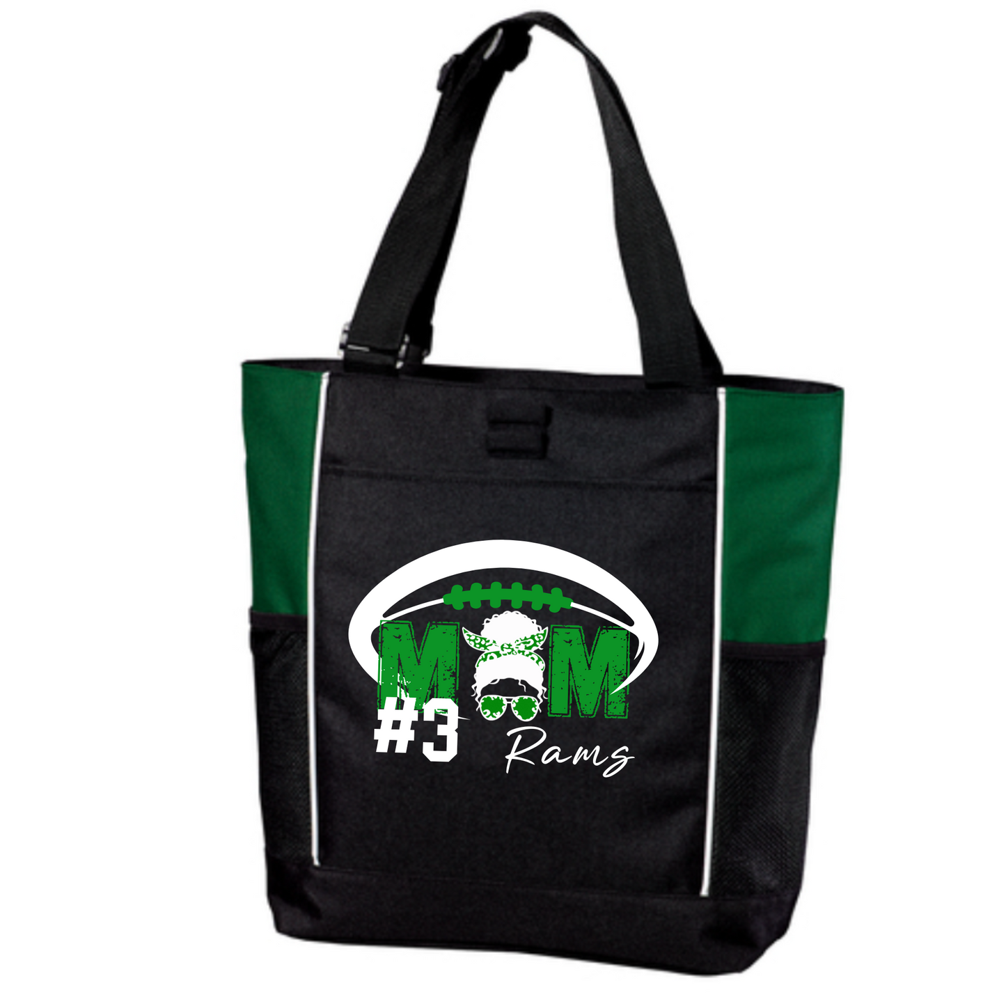 Football Mom Tote Bag