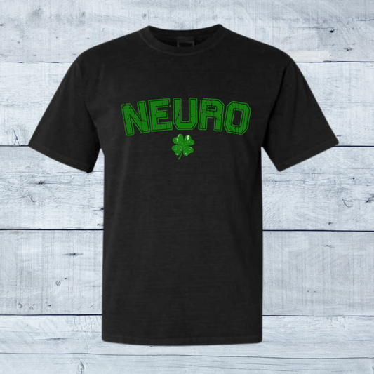Neuro Text St. Patrick's Day Tee