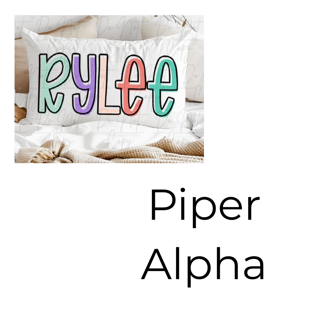 Alpha Pillows