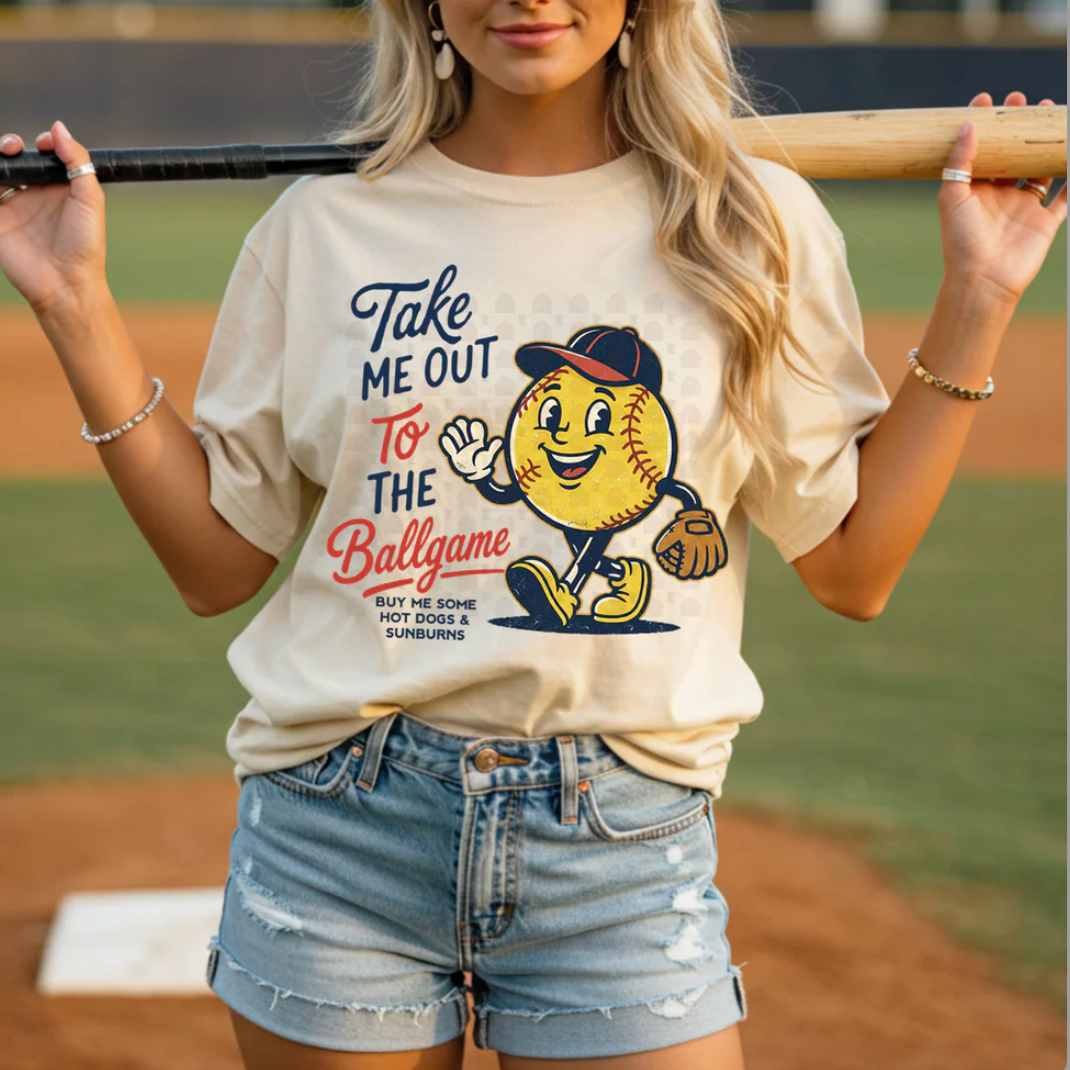 Vintage Take Me Out to the Ball Game