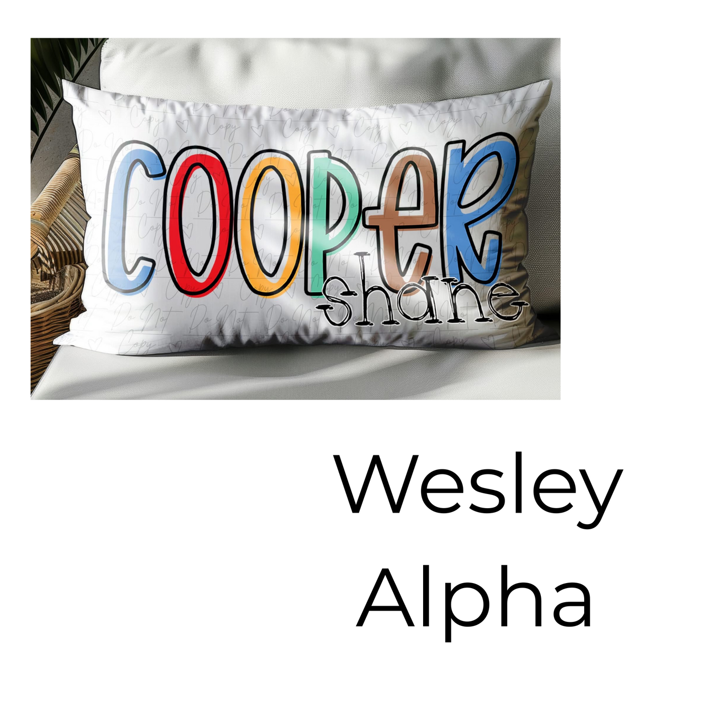 Alpha Pillows