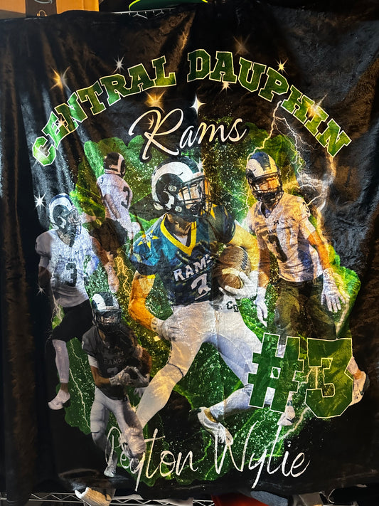 Customized Sports Blanket