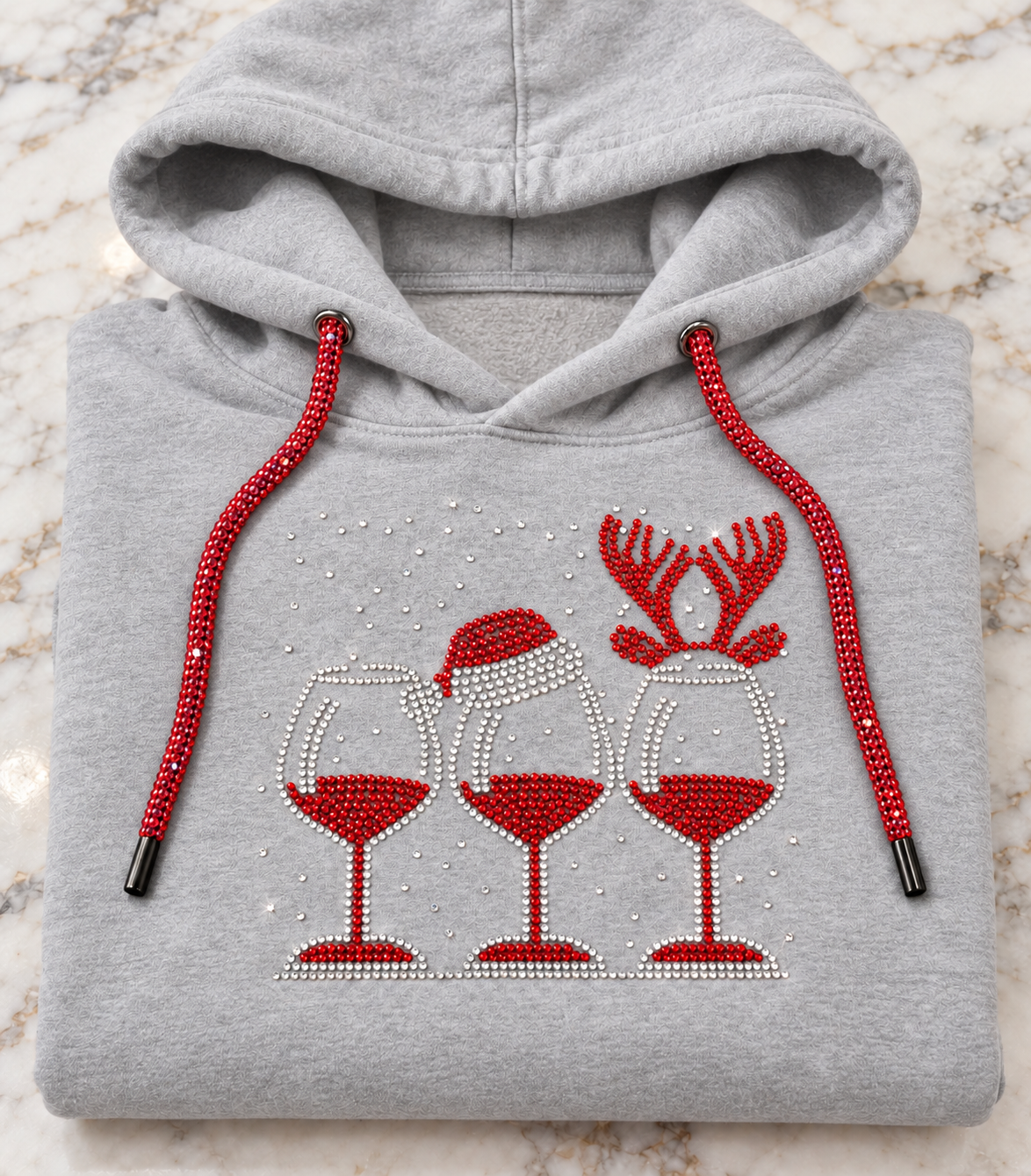 Bling Christmas Glasses