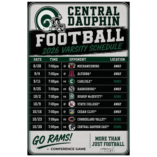 Custom Team Schedule Magnet