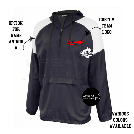 Baseball/Softball Anorak Pullover