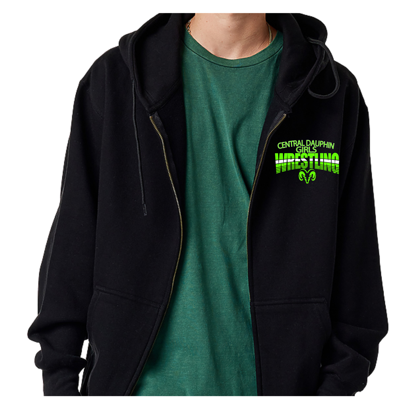 CDGW ADULT PREMIUM 9OZ ZIP HOODIE