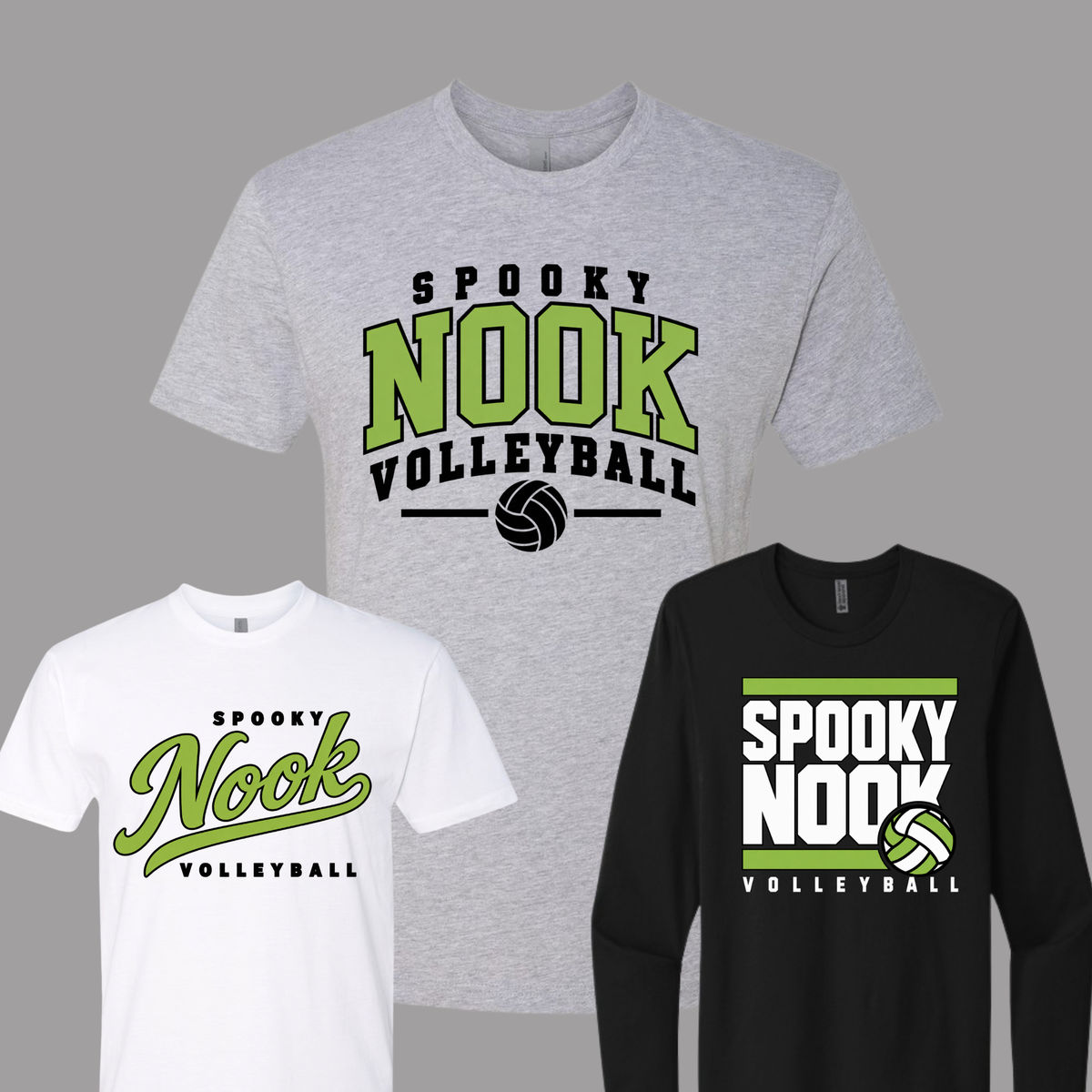 The Basic Tee - Spooky Nook Volleyball